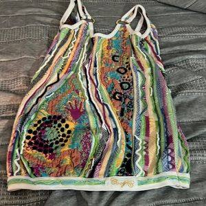 Vintage multi color coogi dress